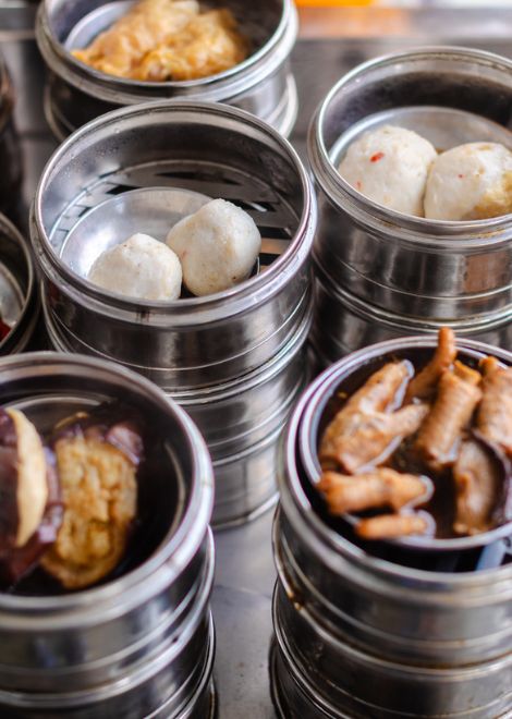 Dim sum at a Michelin Bib Gourmand restaurant