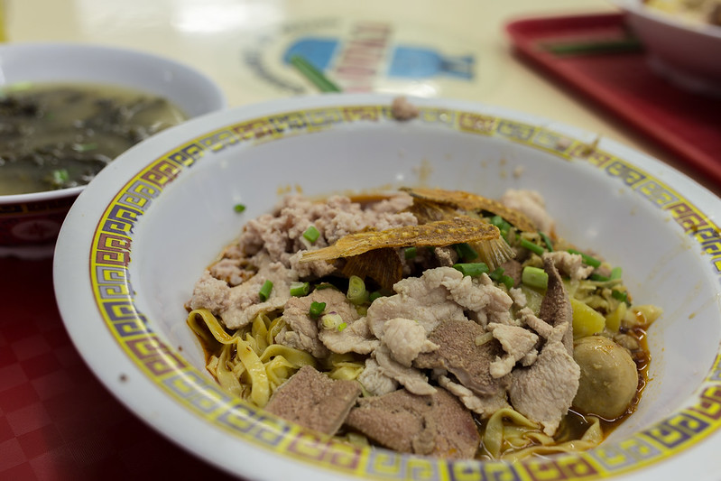 Bak chor mee - best hawker food in Singapore