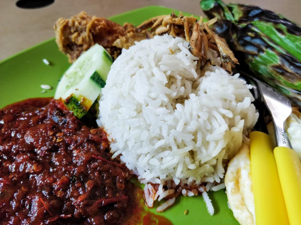 Changi Village food court in Singapore