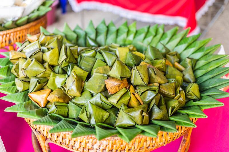 khanom sod sai - best dessert in Bangkok