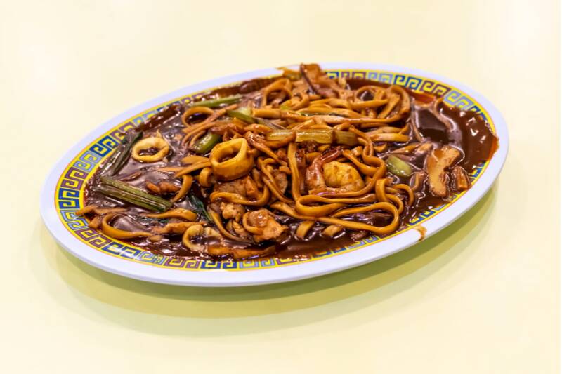 Kuala Lumpur street food - hokkien char mee