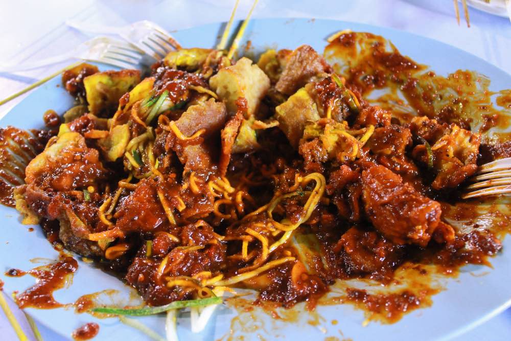 Kuala Lumpur street food - rojak