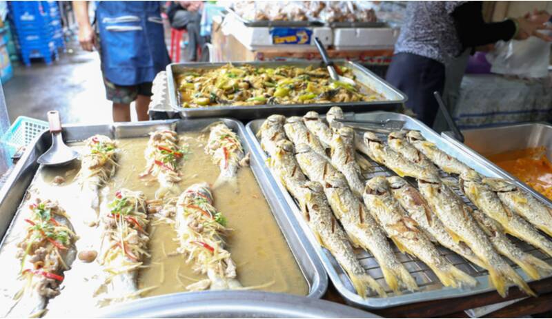 Nang Loeng food market