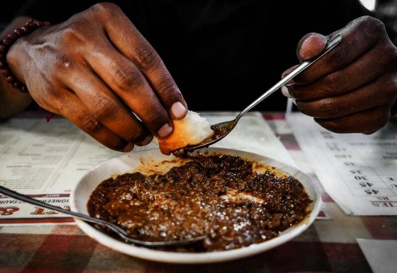 street food of mumbai - kheema