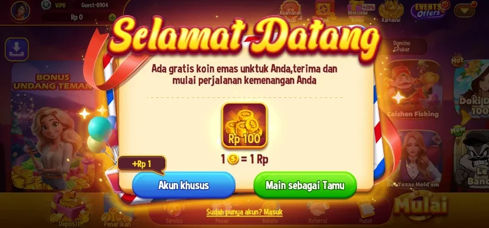 RP777 Tampilan Game Screenshot